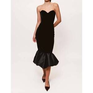 NEW HUTCH laken dress in black